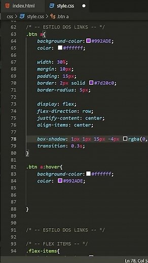 Aplicar Efeito quando Mouse passa por cima | Hover | Tutorial HTML e CSS