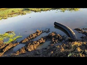 Some good luck, some bad luck and a few Agridrain inline water control structure install tips