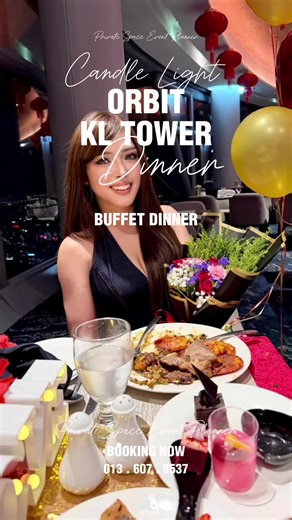 Romantic Rooftop Dinner in Kuala Lumpur with City Views