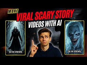 How to Make VIRAL Scary Story Shorts Using AI (Step-by-Step Guide!)