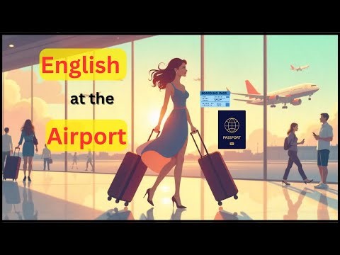 ✈️ Airport English: THE ULTIMATE Guide (Check-in to Arrival) for Beginners