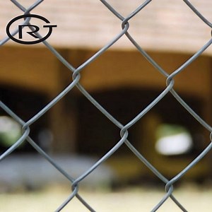 [Hot Item] PVC Coated Woven Wire Mesh Fencing Construction Decoration Chain Link Fence