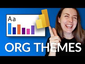 A Better Way to Handle Power BI Report Design! (Organizational Themes)