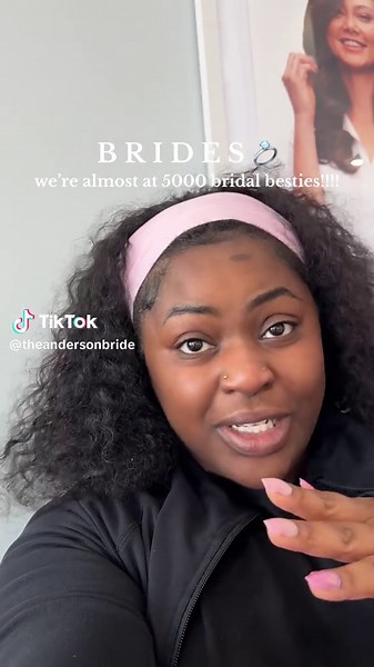 BRIDES!!! WE’RE ALMOST AT 5,000 BRIDAL BESTIES!!! I’m going to SCREAMMMMM when we make it omg!!!! Ok back to work to pay for these vendors 😭 when I log back in hopefully we’re even closer 🤞🏾🫶🏾💍 #2026bride #diybride #weddingtiktok #weddingplanningboard #brideonabudget