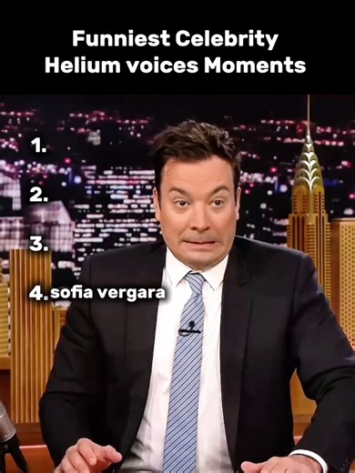 Funniest Celebrity Helium Voice Moments