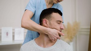 Massage therapist with client Free Stock Video Footage