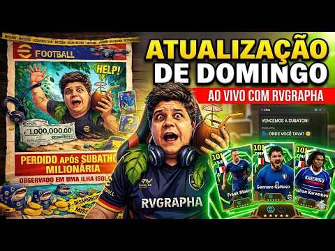 ATUALIZAÇÃO DE DOMINGO AO VIVO 🔴 ACABOU A MAMATA 🏝️😎🥥