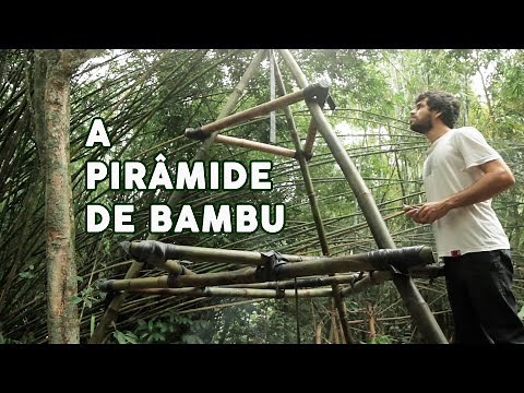 COMO FAZER UMA PIRÂMIDE DE BAMBU (Inspirada na Integral Bambu)