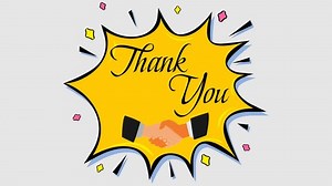 Thank You Animationanimated Thank You Text Stock Footage Video (100% Royalty-free) 1104226713 | Shutterstock