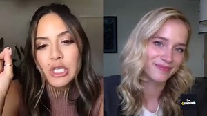 You Actress Elizabeth Lail Frees the Nipple With Sheer Red Carpet Fashion