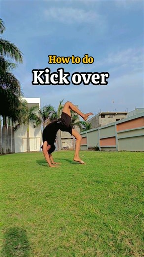 Lokesh Ahirwar on Instagram: "Gymnastics Training Part-8(kickover) How to do a kickover How to learn kickover How to do back walkover Kickover tutorial Back walkover tutorial #kickover #backwalkovertutorial #backwalkover #tutorial #flexibility #tips #flipsandtricks #lokesh_fliptofit #trending"