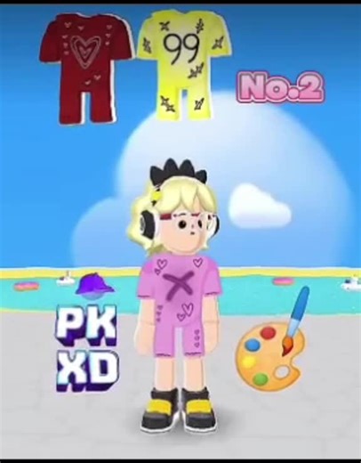 Choose one painting outfit🎨🖌️ #pkxd #outfits