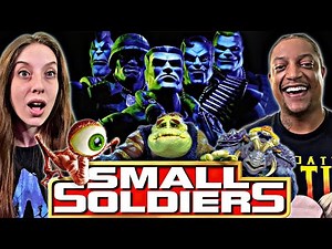 SMALL SOLDIERS(1998) | MOVIE REACTION | HER FIRST TIME WATCHING | COMMAMDOES VS THE GORGANITES😂😱🤯