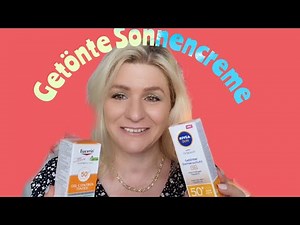 Ich teste, Eucerin Photoaging Control Tinted Face Sun Gel-Creme | Nivea Sun getönte Sonnenschutz BB