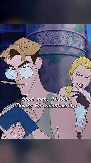 Milo Suspects The Atlantis King Is Hiding Secrets From His Daughter | Atlantis Classic Scene