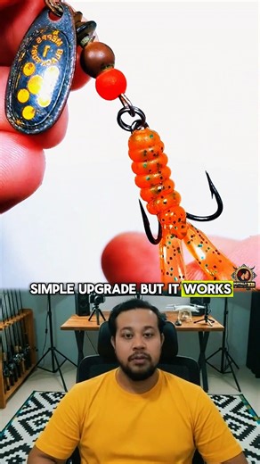 No Bites on Your Spinner? Add This Soft Lure Trick! #fishing