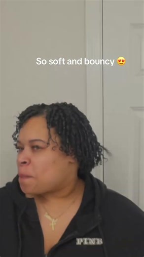 First time finger coiling and the definition surprised me 🌀✨