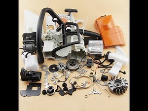 Stihl ms 180 chainsaw piston change (quick view)
