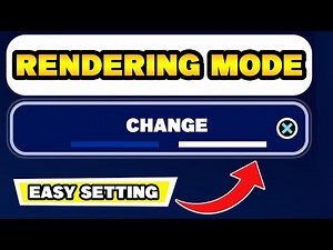 How To Change Rendering Mode In Fortnite (How To Switch To DX11, DX12 & Performance Mode)