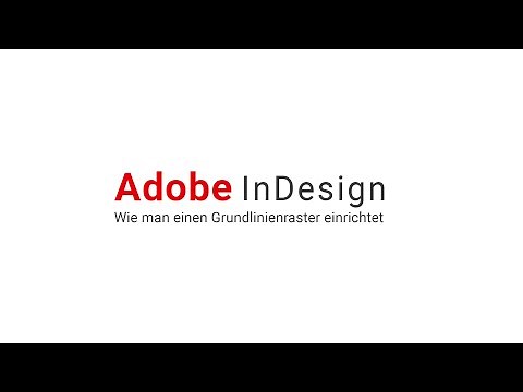 Einen Grundlinienraster mit Adobe InDesign korrekt einrichten
