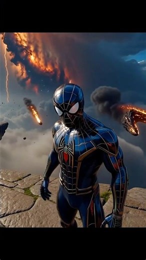 Hulk, Iron Man, Captain America, and Spider-Man are in the battle arena🔥#messi#ronaldo#neymar#mbappe