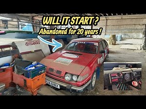Barn find rover SD1 rally car. Can we rescue it and get it running ?