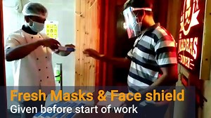 5.7K views · 50 reactions | The Madras Diner, Restaurant & Cafe @ Mogoppair West, Chennai. Video - Daily routine for COVID Measures / Preparation / Prevention / Screening. order on Swiggy & Zomato or Call 9941400037 for Home Delivery. | The Madras Diner | Facebook