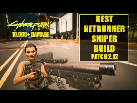 Best Netrunner Sniper Build in Cyberpunk 2077 (2.12)