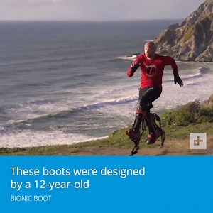 These bionic boots were designed by a 12-year old and can do a whole lot. | Digital Trends