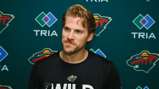 M. Foligno Pregame at Florida 3/26