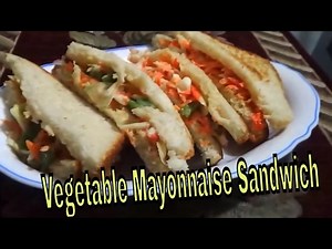Vegetable Mayonnaise Sandwich