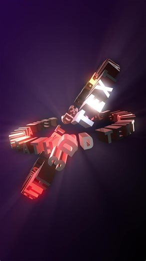 Tutorial de animación 3D: Texto en movimiento con reflejos