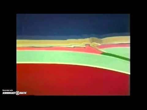 La formation d'une chaîne de montagne