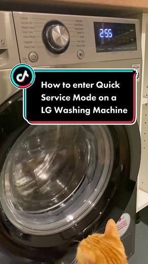 How to Enter Quick Service Mode on LG Washing Machine