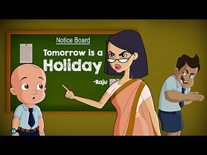 Mighty Raju - छुट्टी की गड़बड़ | Cartoon for kids | Hindi cartoons for kids