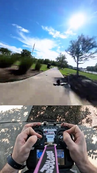Exciting FPV Drone Racing Chase