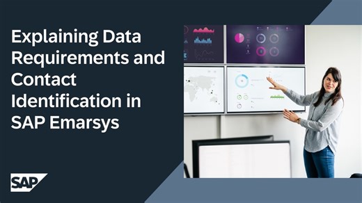 Explaining Data Requirements and Contact Identification in SAP Em
