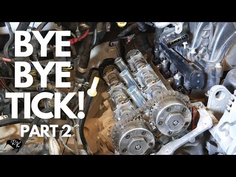 PART 2 17' JEEP WRANGLER TICK REPAIR | Pentastar 3.6 L | Rocker Arms, Lifters & Camshaft Replacement