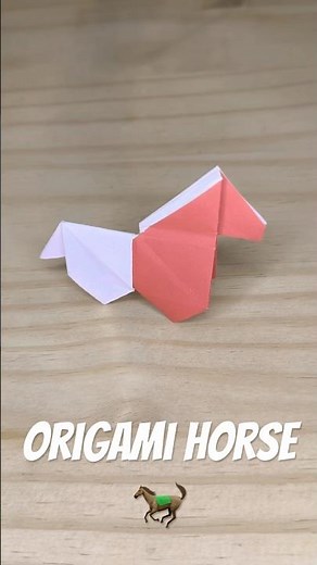 Easy Origami Horse 🐎