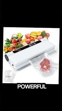 Food Vacuum Sealer Machine Review | 75KPA Strong Suction | Best Food Saver for Kitchen 2025