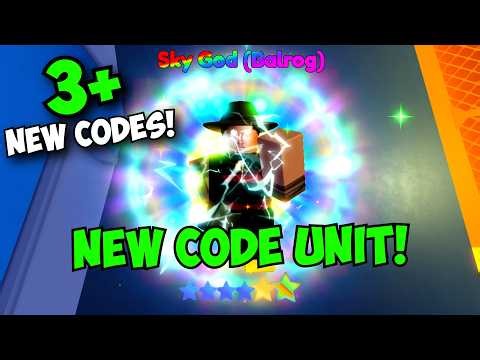 3+ NEW OP CODES & NEW OP CODE UNIT LOW TIER GOD!! ASTD UPD SKY GOD BALROG