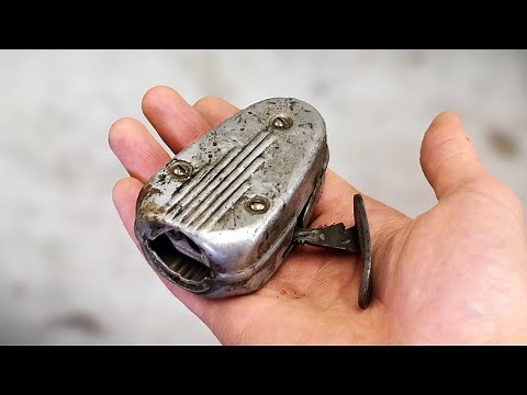 WWII Hand-Crank Flashlight/Lantern Restoration - Restoring Lamps