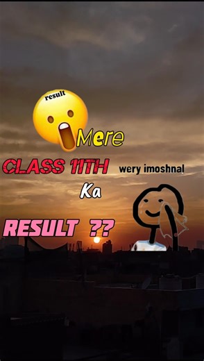 CLASS 11TH RESULT AGYA 😭✋🏻👊🏻 || CBSE 11th grader 🥀📝 || #studywithme#studyvlog#resultday#neet2027