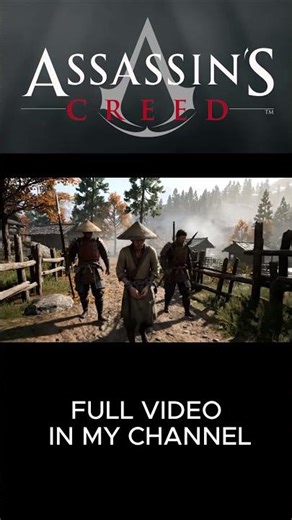 Assassin’s Creed: Shadows – Fan-Made Trailer #AssassinsCreed #Shadows #FanMade #UE5 #Shorts