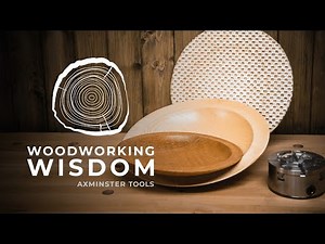 How to Turn a Platter - Woodworking Wisdom