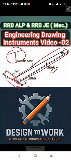 T Square Use in Engineering Drawing | Important Tool for RRB JE & ALP Exam Preparation