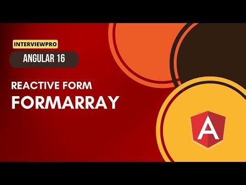 [36] Angular 16 | Reactive Forms | FormArray