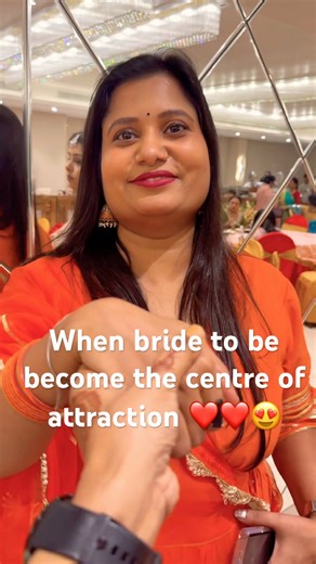 Our shy bride to be ❤️❤️#wedding