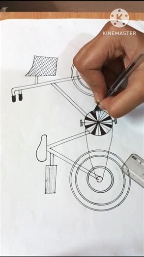 Easy cycle Mandala Art 🎨 #shorts #art #mandalaart
