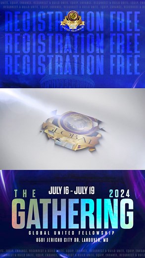 10K views · 75 reactions | THE GATHERING 2024 : Where Bishops, Pastors, Entrepreneurs, Public Leaders, Churches, and Congregations Unite in Faith and Fellowship!  Global is giving back in a MAJOR WAY ‼️ REGISTRATION IS FREE REGISTER TODAY AT: www.gufgathering.com Event Center: 8501 Jericho City Drive, Landover, MD 2085 | The Official Global United Fellowship | Facebook